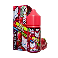 Жидкость ЧЗ Catswill Ice Fox SALT Кислая земляника
