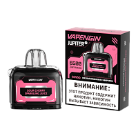 Картридж ЧЗ Vapengin Jupiter 2, sour cherry sparkling juice